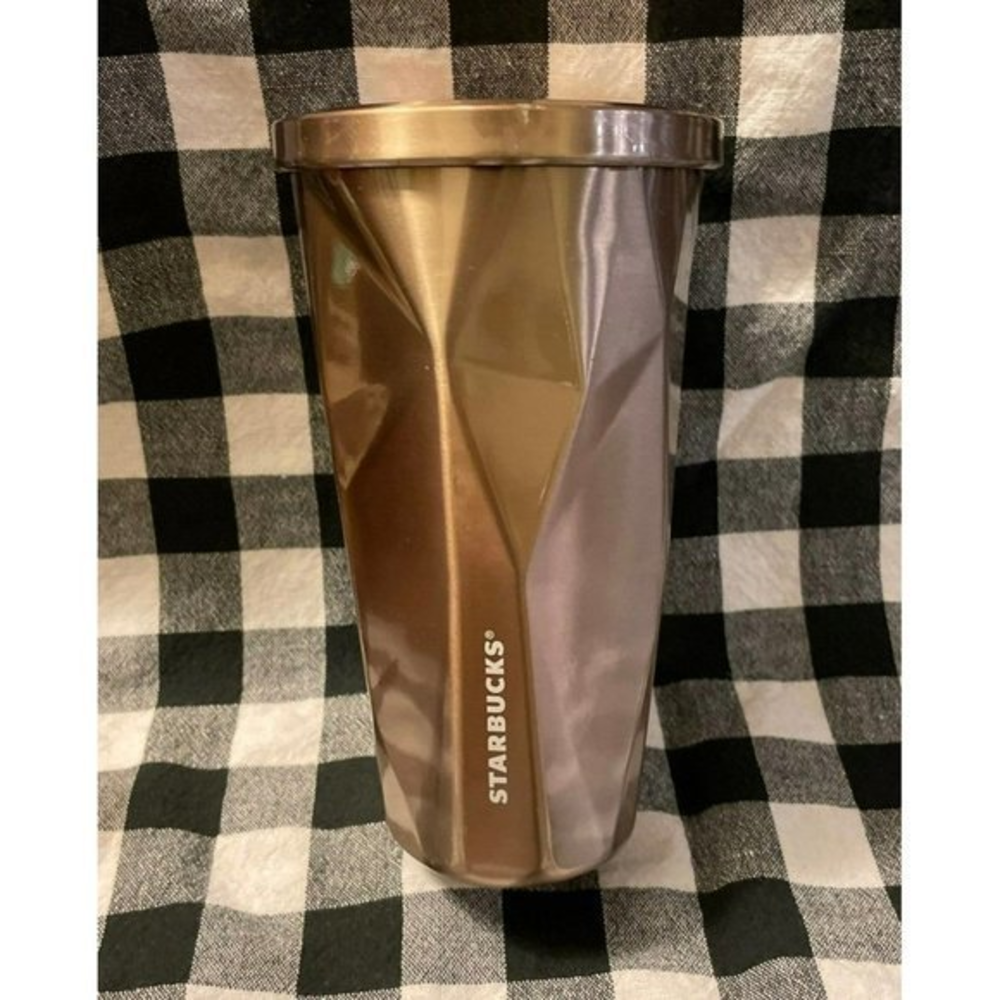 Starbucks Metallic‎ Rose Gold Tumbler